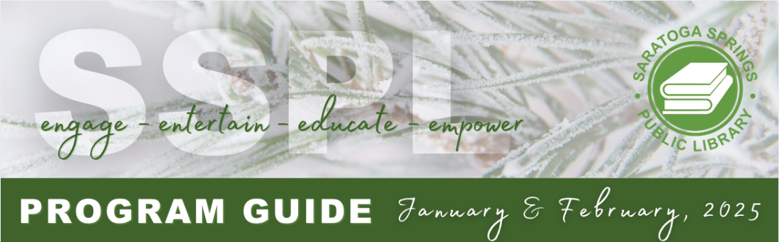 Header for Program Guide for January and February 2025