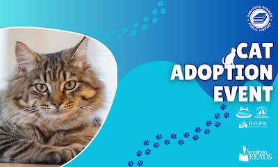 Cat Adoption Event at Saratoga Springs Public Library